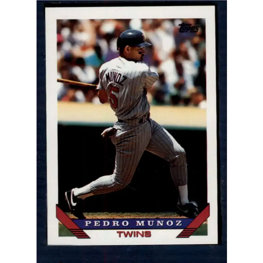 1993 Topps #119 Pedro Munoz NM-MT Minnesota Twins Baseball Card