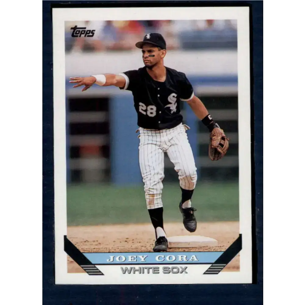 1993 Topps #122 Joey Cora NM-MT Chicago White Sox Baseball Card - Baseball Card Single