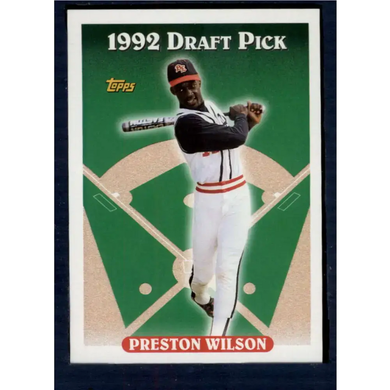 1993 Topps #132 Preston Wilson NM-MT RC Rookie New York Mets Baseball Card - Baseball Card Single
