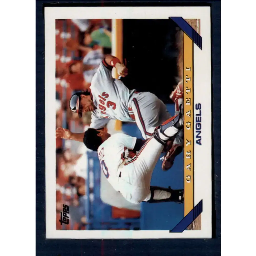 1993 Topps #139 Gary Gaetti NM-MT California Angels Baseball Card
