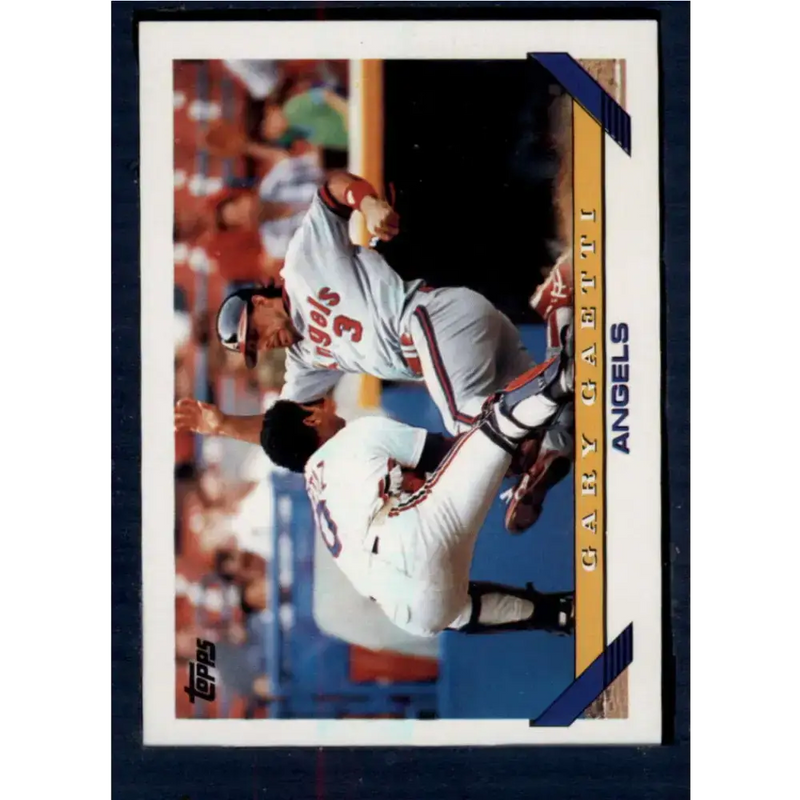 1993 Topps #139 Gary Gaetti NM-MT California Angels Baseball Card