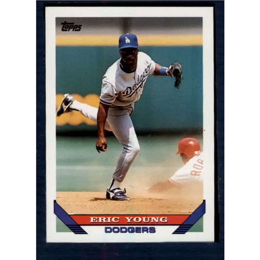 1993 Topps #145 Eric Young NM-MT Los Angeles Dodgers Baseball Card