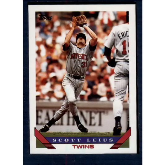 1993 Topps #146 Scott Leius NM-MT Minnesota Twins Baseball Card