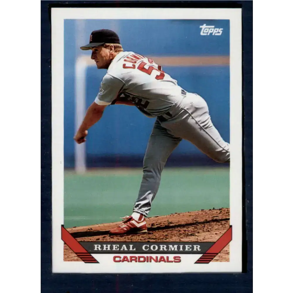 1993 Topps #149 Rheal Cormier NM-MT St. Louis Cardinals Baseball Card - Baseball Card Single
