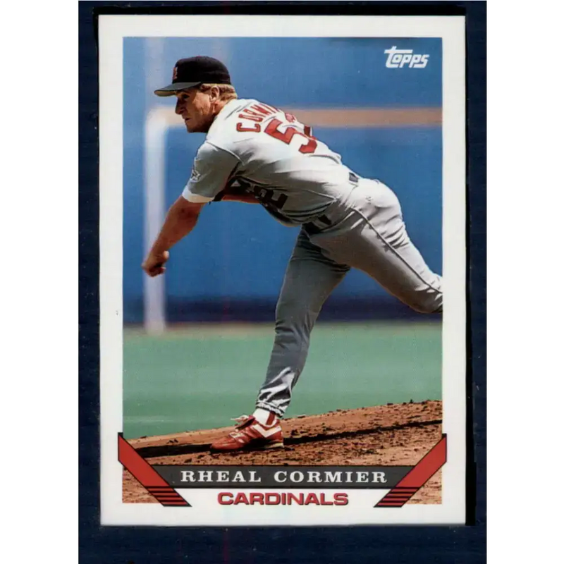 1993 Topps #149 Rheal Cormier NM-MT St. Louis Cardinals Baseball Card - Baseball Card Single