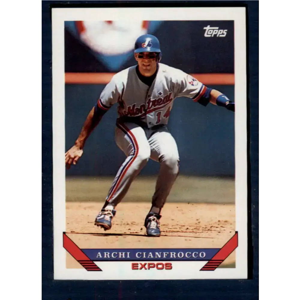 1993 Topps #151 Archi Cianfrocco NM-MT Montreal Expos Baseball Card - Baseball Card Single
