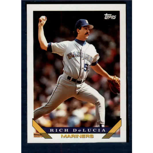 1993 Topps #152 Rich DeLucia NM-MT Seattle Mariners Baseball Card