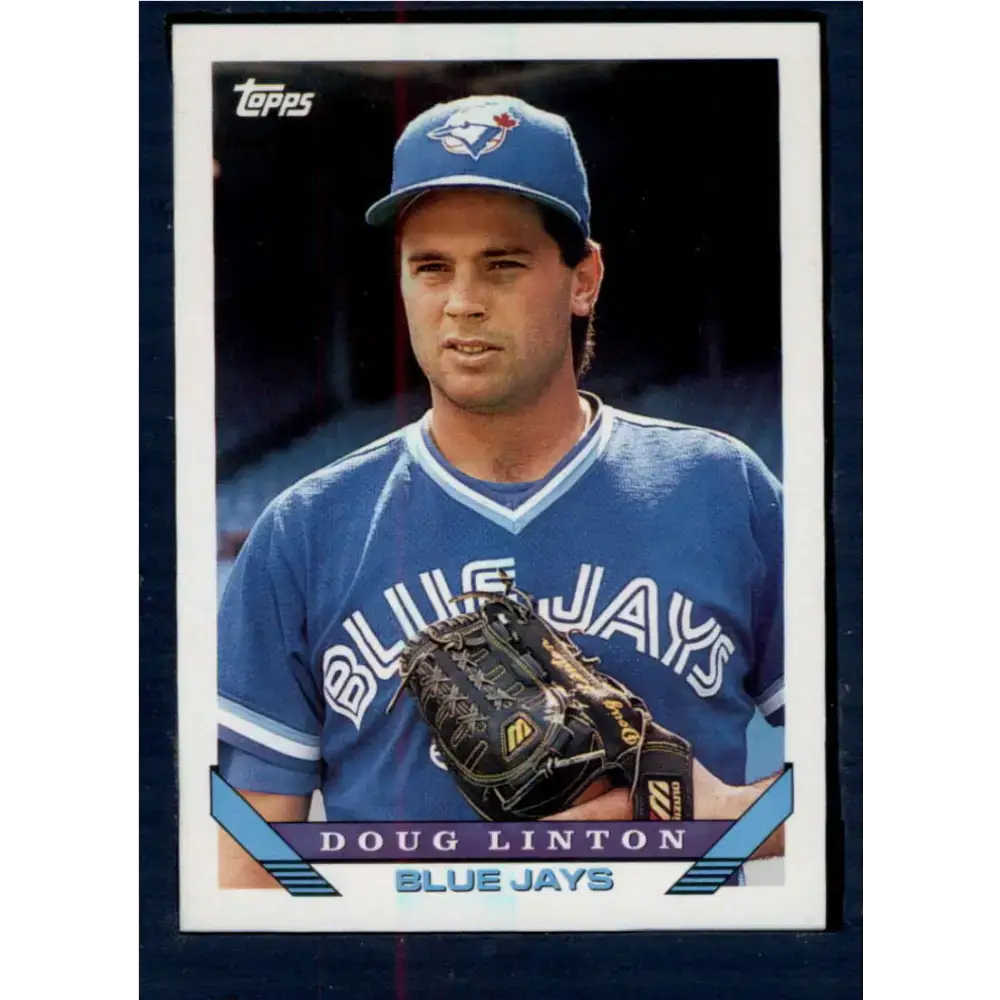 1993 Topps #159 Doug Linton NM-MT Toronto Blue Jays Baseball Card - Baseball Card Single