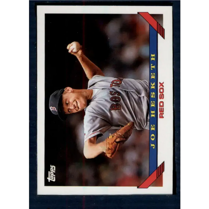 1993 Topps #162 Joe Hesketh NM-MT Boston Red Sox Baseball Card - Baseball Card Single
