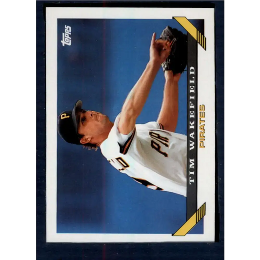 1993 Topps #163 Tim Wakefield NM-MT Pittsburgh Pirates Baseball Card - Baseball Card Single