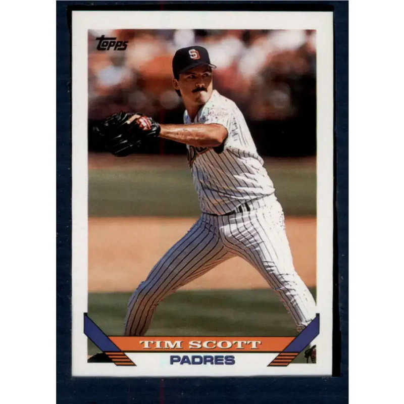 1993 Topps #166 Tim Scott NM-MT San Diego Padres Baseball Card - Baseball Card Single
