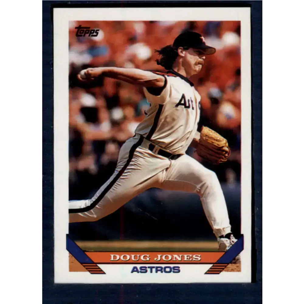 1993 Topps #171 Doug Jones NM-MT Houston Astros Baseball Card - Baseball Card Single