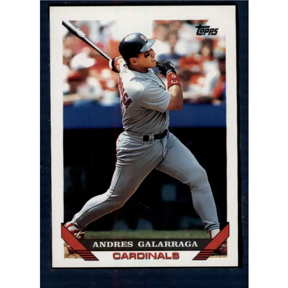 1993 Topps #173 Andres Galarraga NM-MT St. Louis Cardinals Baseball Card - Baseball Card Single