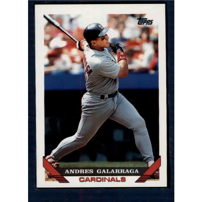 1993 Topps #173 Andres Galarraga NM-MT St. Louis Cardinals Baseball Card - Baseball Card Single