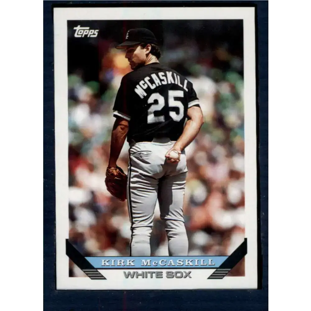 1993 Topps #175 Kirk McCaskill NM-MT Chicago White Sox Baseball Card - Baseball Card Single