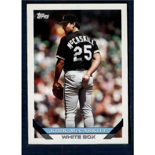 1993 Topps #175 Kirk McCaskill NM-MT Chicago White Sox Baseball Card - Baseball Card Single