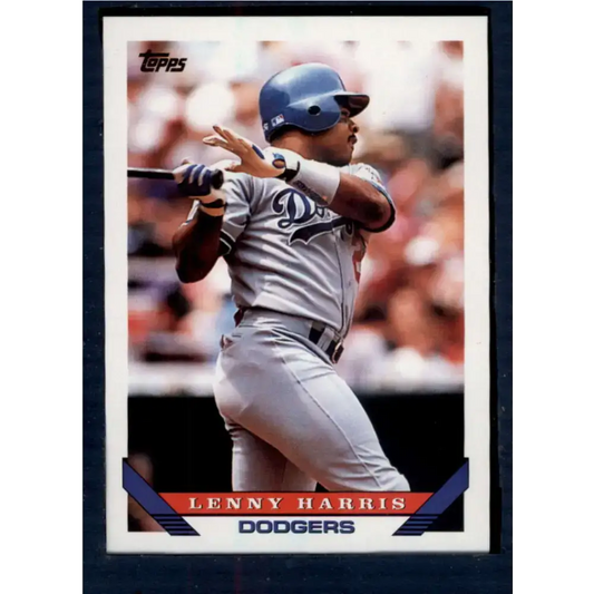 1993 Topps #177 Lenny Harris NM-MT Los Angeles Dodgers Baseball Card