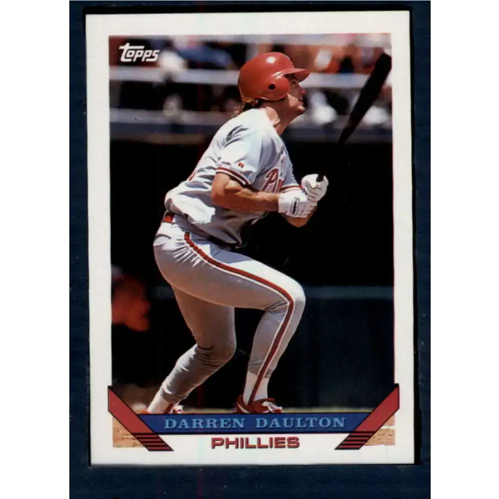 1993 Topps #180 Darren Daulton NM-MT Philadelphia Phillies Baseball Card - Baseball Card Single