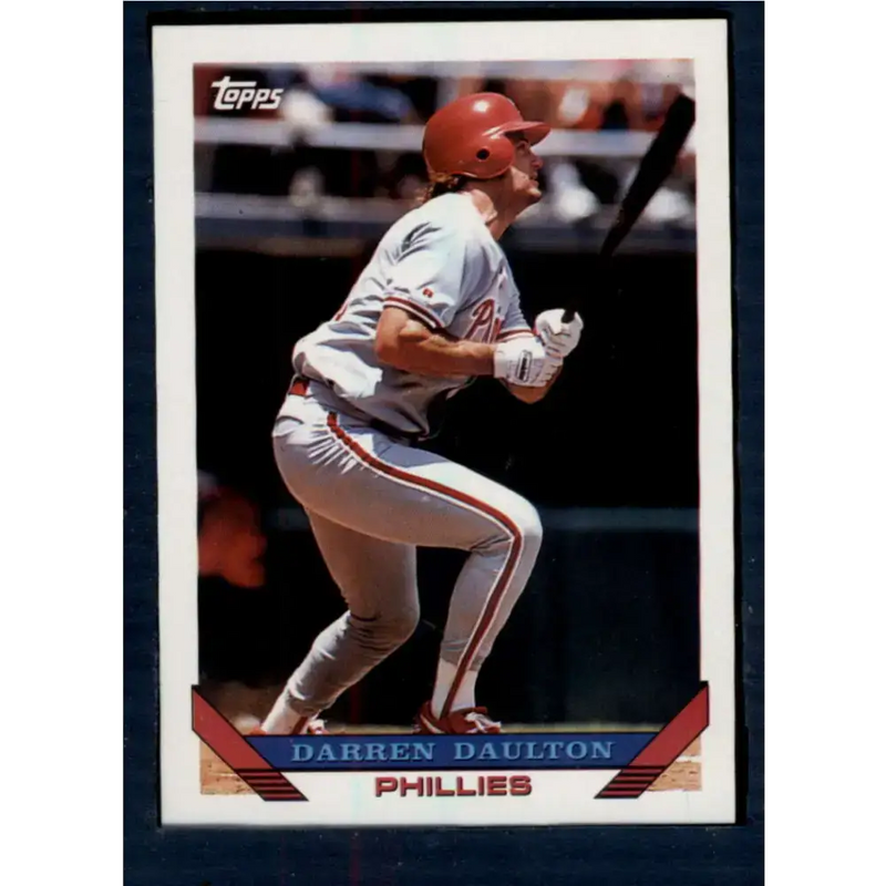 1993 Topps #180 Darren Daulton NM-MT Philadelphia Phillies Baseball Card - Baseball Card Single