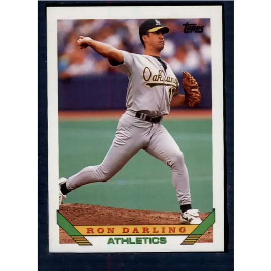 1993 Topps #182 Ron Darling NM-MT Oakland Athletics Baseball Card