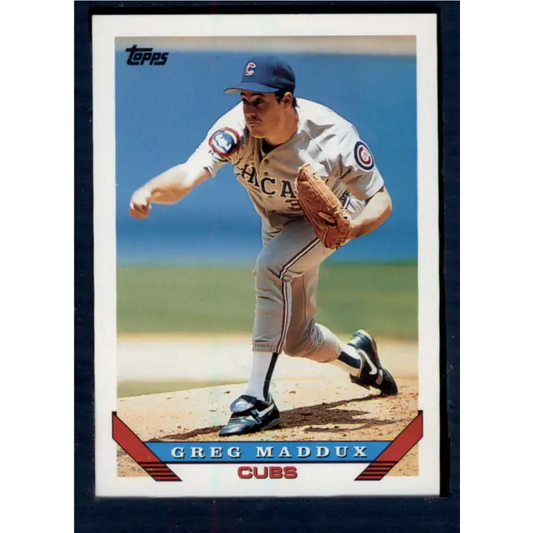 1993 Topps #183 Greg Maddux NM-MT Chicago Cubs Baseball Card