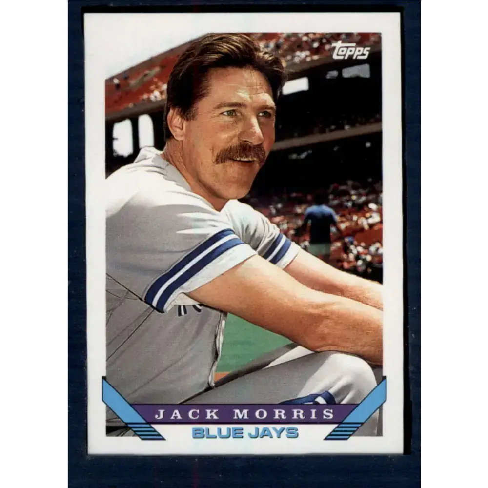 1993 Topps #185 Jack Morris NM-MT Toronto Blue Jays Baseball Card - Baseball Card Single
