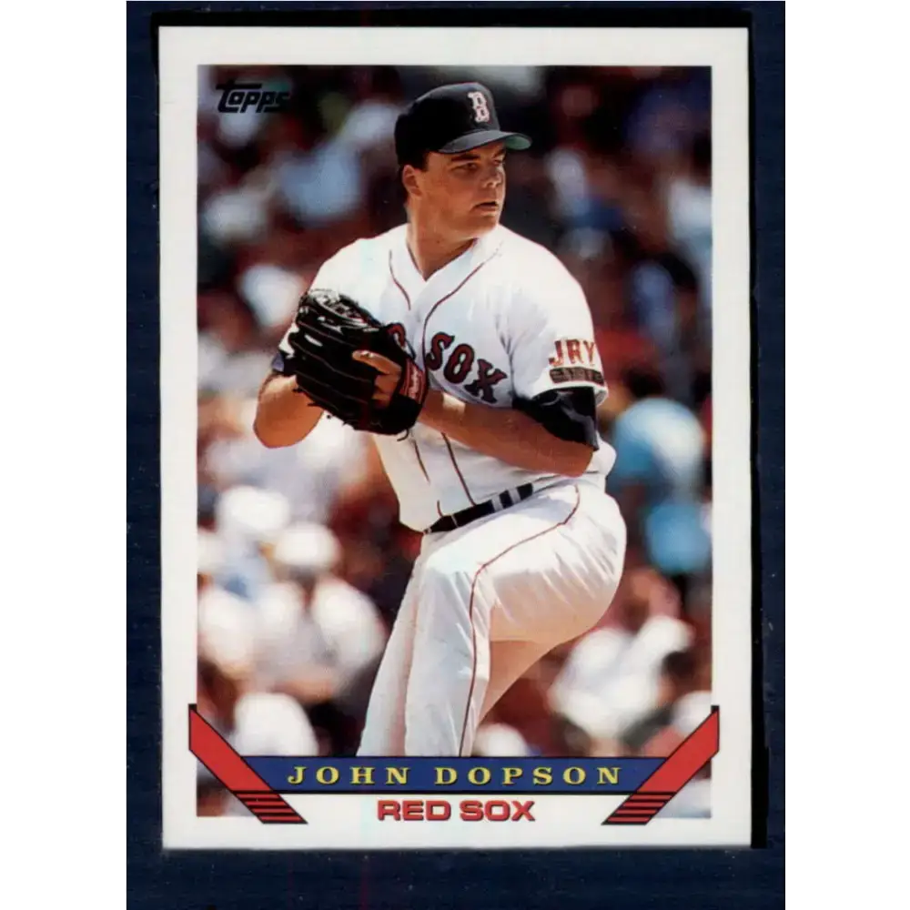 1993 Topps #187 John Dopson NM-MT Boston Red Sox Baseball Card - Baseball Card Single