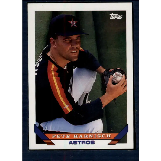 1993 Topps #195 Pete Harnisch NM-MT Houston Astros Baseball Card