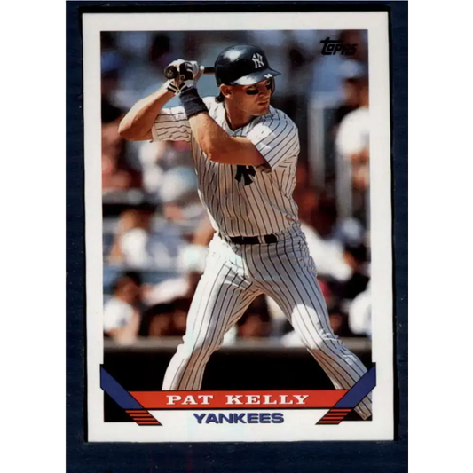 1993 Topps #196 Pat Kelly NM-MT New York Yankees Baseball Card - Baseball Card Single