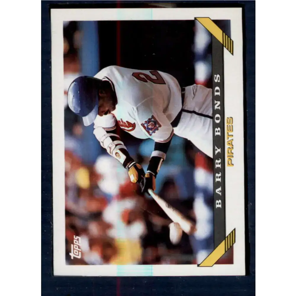 1993 Topps #2 Barry Bonds NM-MT Pittsburgh Pirates Baseball Card - Baseball Card Single