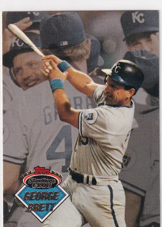 1993 TOPPS #2 GEORGE BRETT 3000 HIT CLUB- KANSAS CITY ROYALS - Baseball Card Single