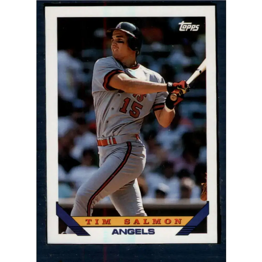 1993 Topps #20 Tim Salmon NM-MT California Angels Baseball Card
