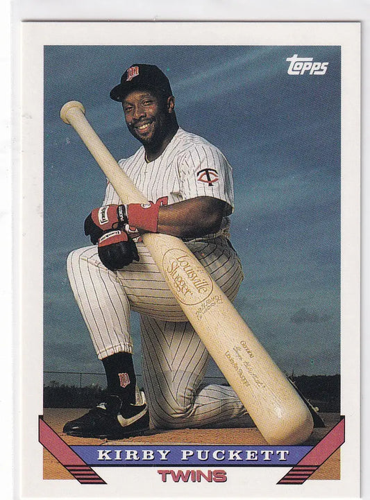 1993 TOPPS #200 KIRBY PUCKETT- MINNESOTA TWINS - Baseball Card Single
