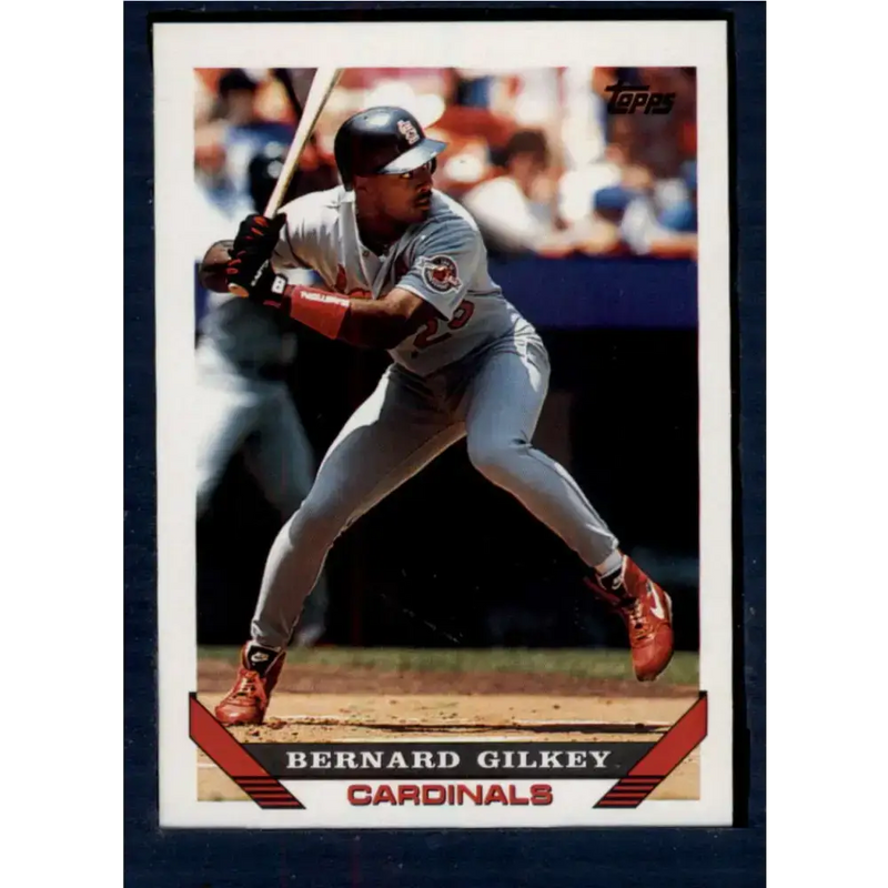 1993 Topps #203 Bernard Gilkey NM-MT St. Louis Cardinals Baseball Card
