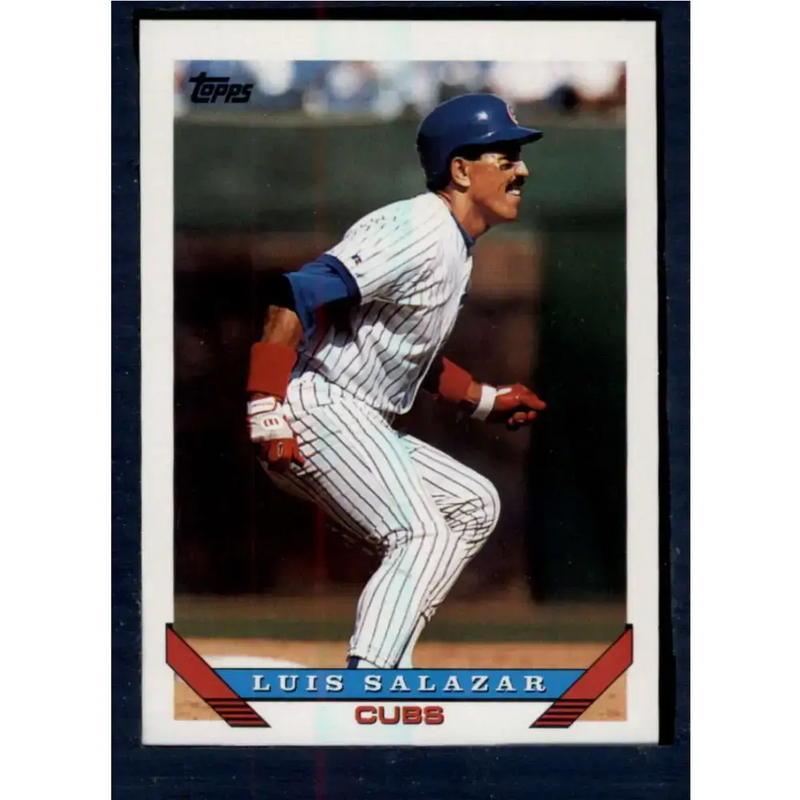 1993 Topps #21 Luis Salazar NM-MT Chicago Cubs Baseball Card