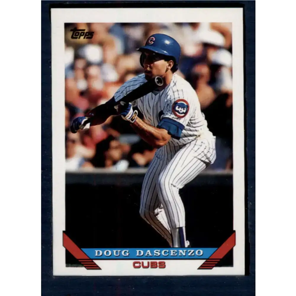 1993 Topps #211 Doug Dascenzo NM-MT Chicago Cubs Baseball Card - Baseball Card Single