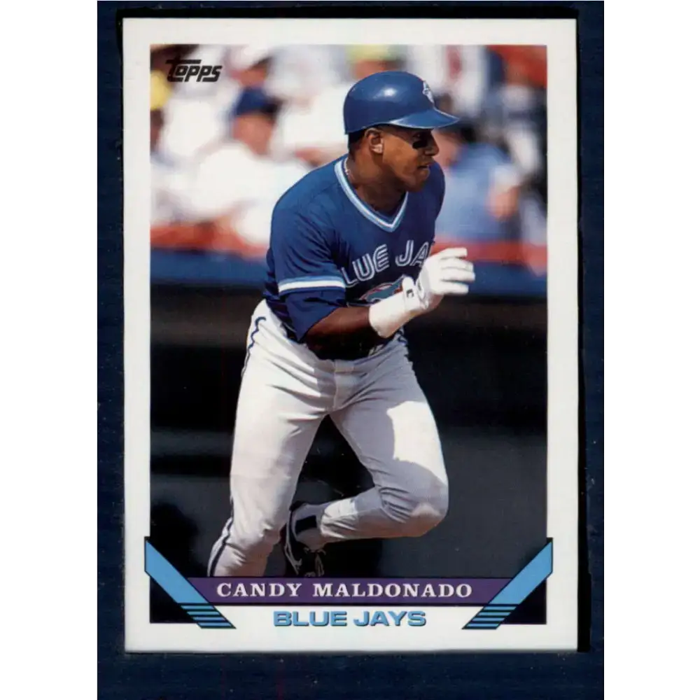 1993 Topps #213 Candy Maldonado NM-MT Toronto Blue Jays Baseball Card - Baseball Card Single