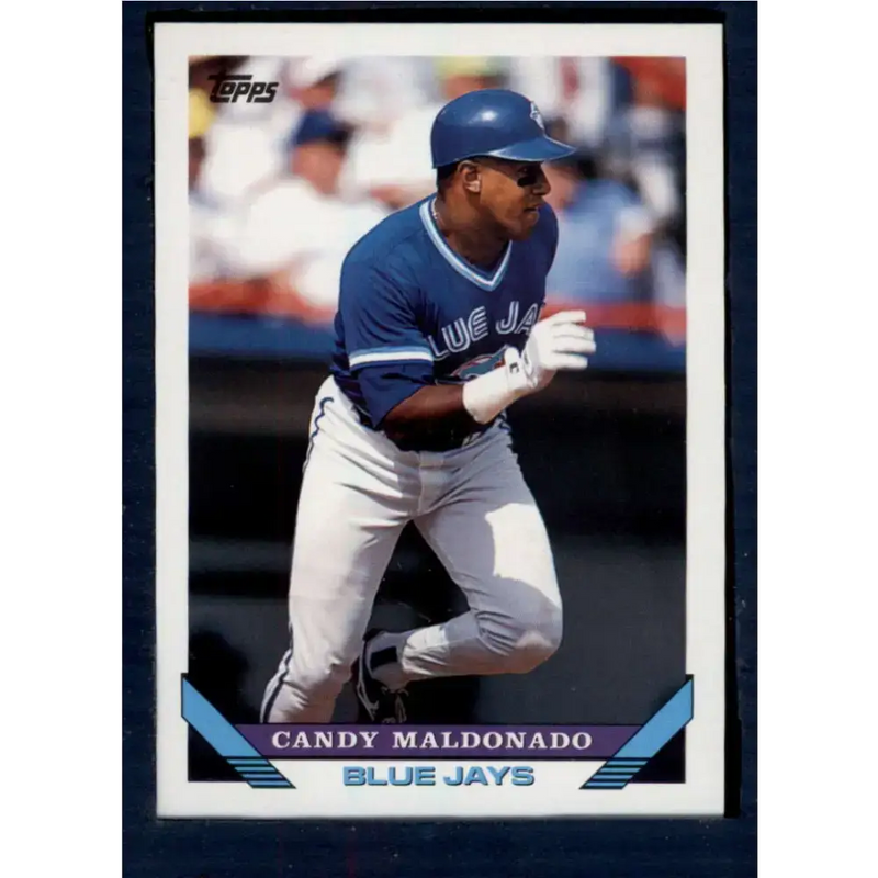 1993 Topps #213 Candy Maldonado NM-MT Toronto Blue Jays Baseball Card - Baseball Card Single
