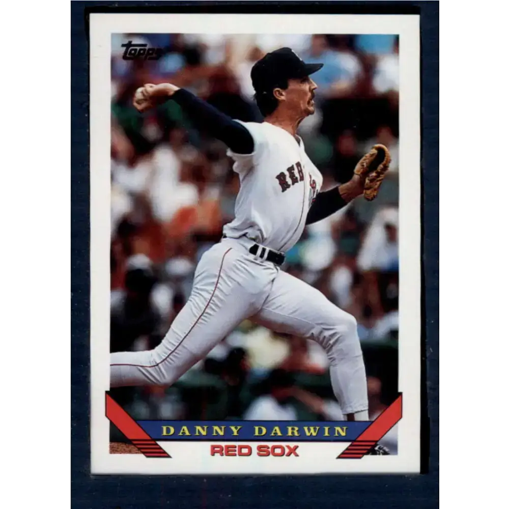 1993 Topps #214 Danny Darwin NM-MT Boston Red Sox Baseball Card - Baseball Card Single
