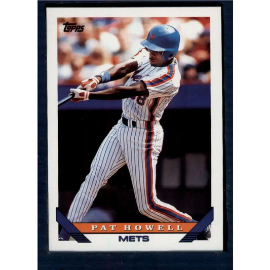 1993 Topps #215 Pat Howell NM-MT New York Mets Baseball Card - Baseball Card Single