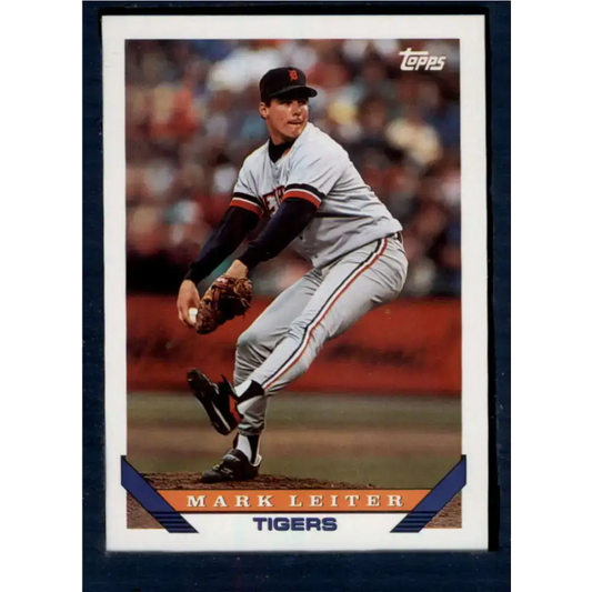 1993 Topps #216 Mark Leiter NM-MT Detroit Tigers Baseball Card