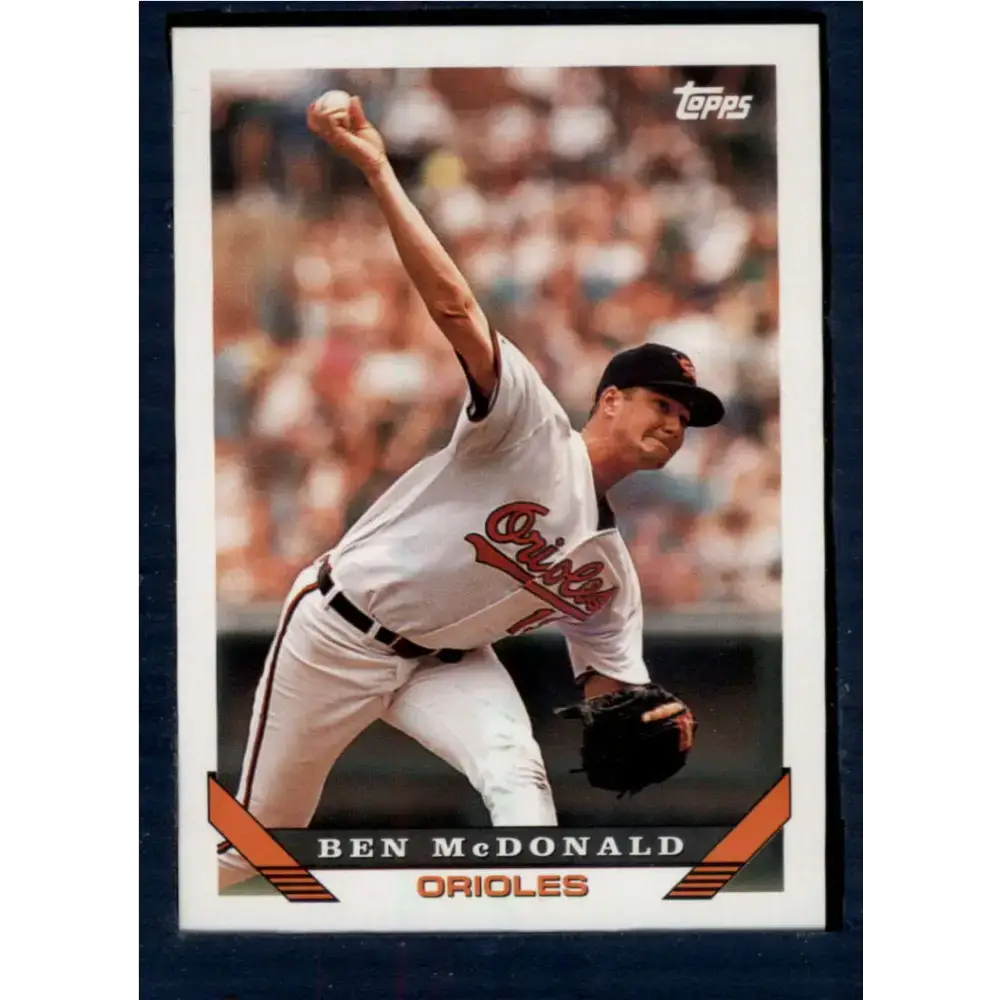 1993 Topps #218 Ben McDonald NM-MT Baltimore Orioles Baseball Card