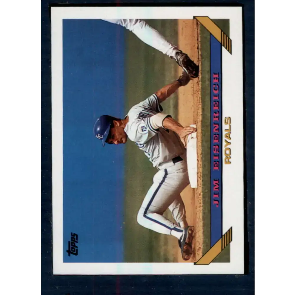 1993 Topps #22 Jim Eisenreich NM-MT Kansas City Royals Baseball Card - Baseball Card Single