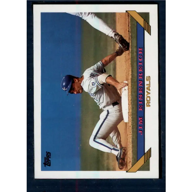 1993 Topps #22 Jim Eisenreich NM-MT Kansas City Royals Baseball Card - Baseball Card Single