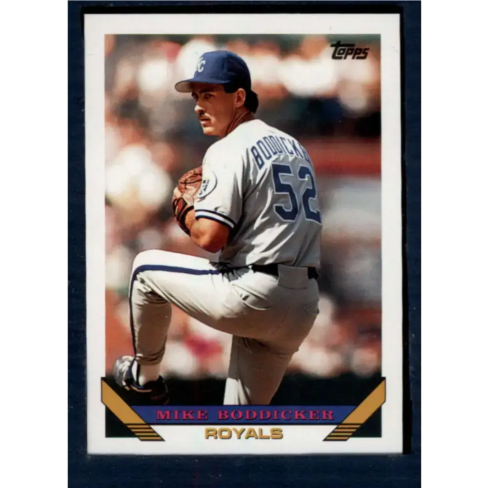 1993 Topps #239 Mike Boddicker NM-MT Kansas City Royals Baseball Card - Baseball Card Single