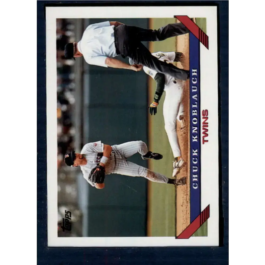 1993 Topps #250 Chuck Knoblauch NM-MT Minnesota Twins Baseball Card