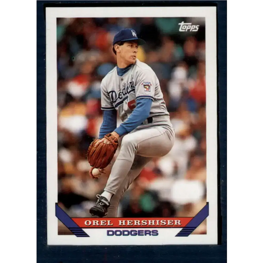 1993 Topps #255 Orel Hershiser NM-MT Los Angeles Dodgers Baseball Card