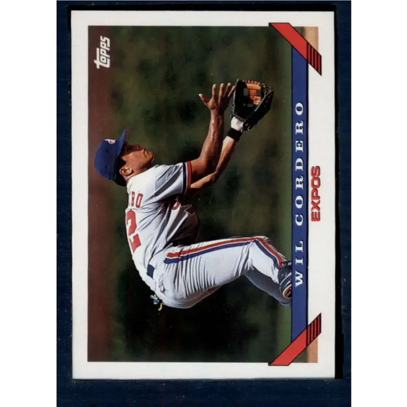 1993 Topps #256 Wil Cordero NM-MT Montreal Expos Baseball Card - Baseball Card Single
