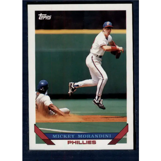 1993 Topps #262 Mickey Morandini NM-MT Philadelphia Phillies Baseball Card