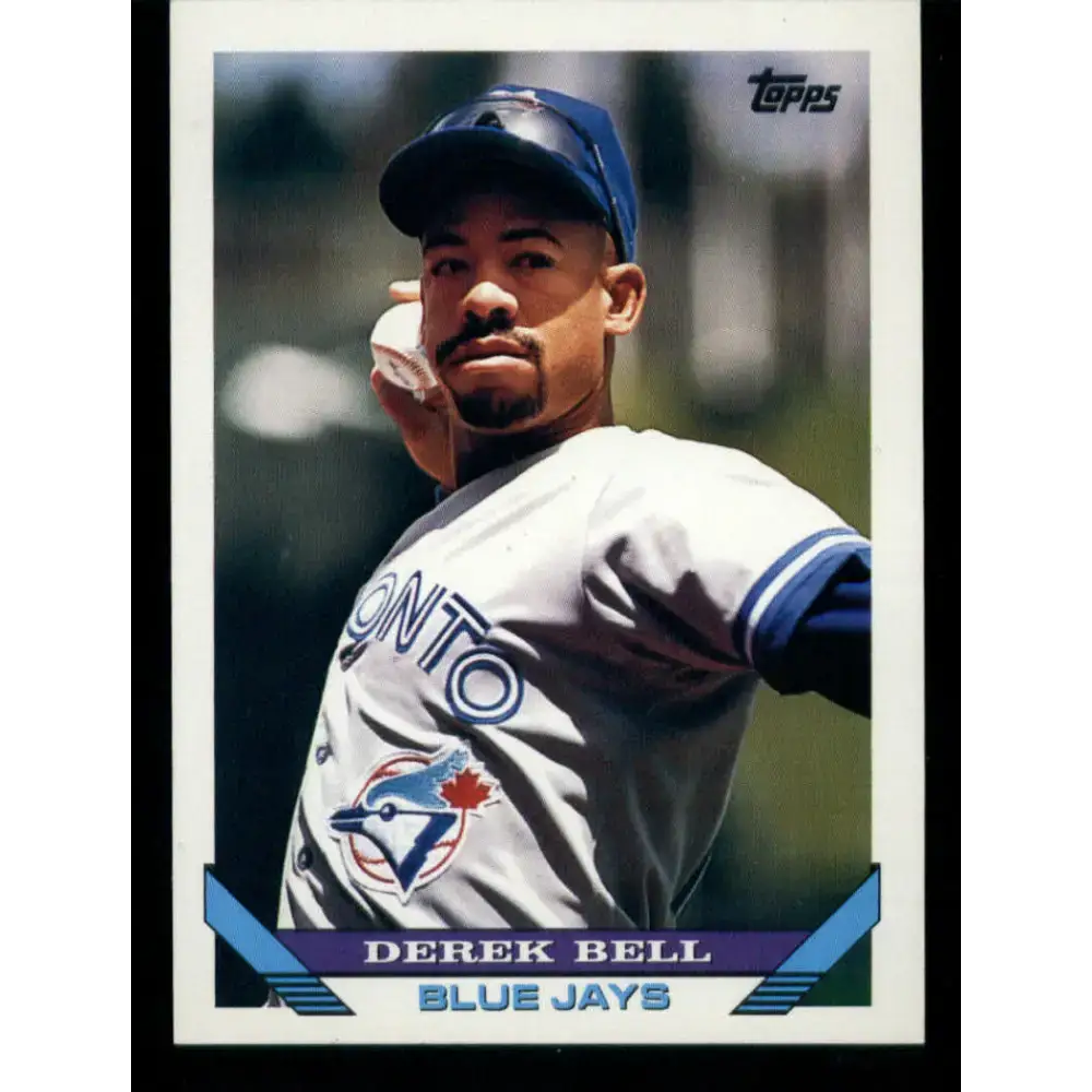1993 Topps #268 Derek Bell NM-MT Toronto Blue Jays Baseball Card - Baseball Card Single